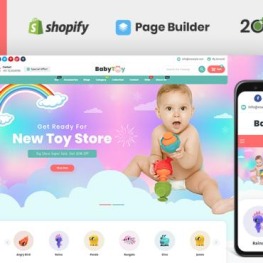 Baby Toys and Accessories Store Shopify Theme # 112886