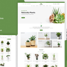 Greenesta Organic Gardening Plant Shopify Theme #112888