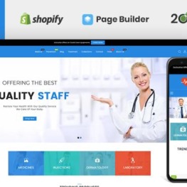 Mediex Health Medicine Store Shopify Theme # 113113
