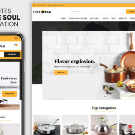 Hotpan The Kitchen Appliances Premium Shopify Theme #115551