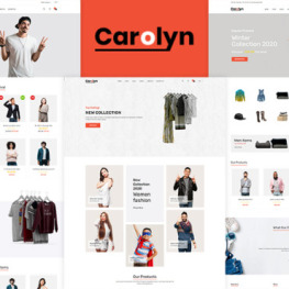 Carolyn Fashion Shopify Theme #116136