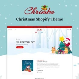 Chrimbo Christmas Shopify Theme # 118185