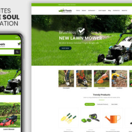 Gtools The Plant Tools Accessories Shopify Theme #119540