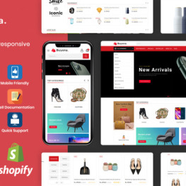 Buyona Multipurpose Ecommerce Shopify Theme #121046