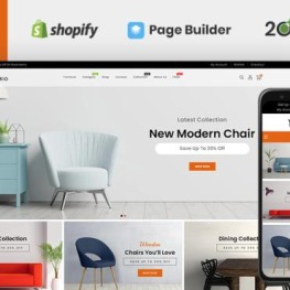 Interio Furniture Store Shopify Theme # 122123