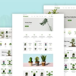 Terlant Nursery Flower Plant Shopify Theme #122888