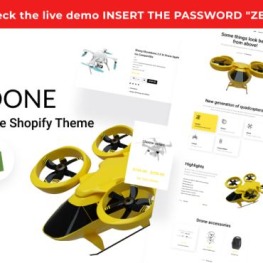 Kardone Single Product Shop Drones Shopify Theme # 124521