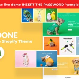 KarDone Pets Store Shopify Theme # 125961