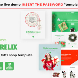 Apparelix Christmas Gifts Store Shopify Theme #126446