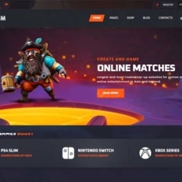 Game Space - Cool Video Games Store Shopify Theme