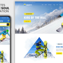 Skatty The Skateboard Theme Shopify Theme #136130