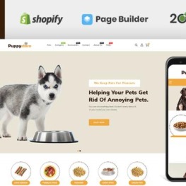 Puppy Store Shopify Theme # 142996