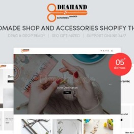 Deahand Handmade Shop And Accessories Shopify Theme # 144479