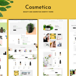 Cosmetica Beauty Cosmetics Shopify Theme #152640
