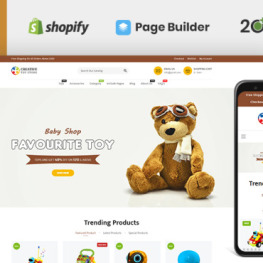 Creative Toy Store Shopify Theme #159026