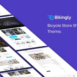 Bikingly Bicycle Store Shopify Theme #159987