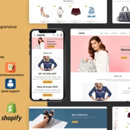 Angel Fashion Shopify Theme #164984