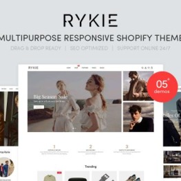 Rykie Multipurpose Shopify Theme # 165530