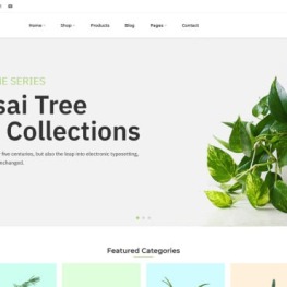 Vesoz Plants And Nursery Shopify Theme #165536