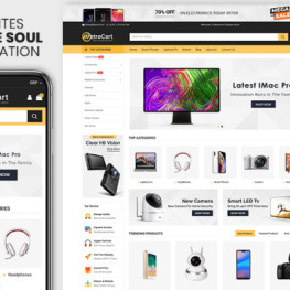 Metrocart The Electronics Gadgets Shopify Theme #167224