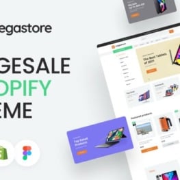 Megastore Responsive Hugesale Shopify Theme #173642