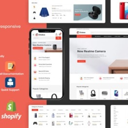 Clixbox Multipurpose Warehouse Shopify Theme #174168