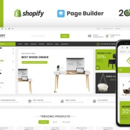 Flory Furniture Store Shopify Theme #175354