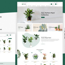 Plantish Gardening Houseplants Shopify Theme #175840