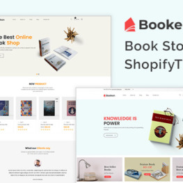 Booken Book Store Shopify Theme #178048