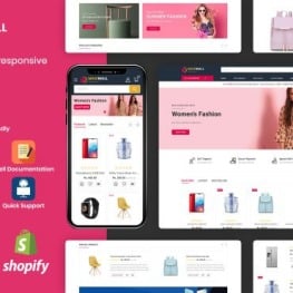 MaxiMall Multipurpose Premium Shopify Theme #178049