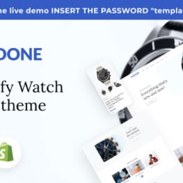 Kardone Watch Store Shopify Theme #179007