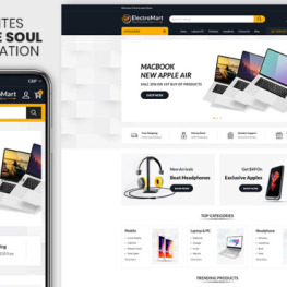 Electromart The Electronics Gadgets Shopify Theme #179401