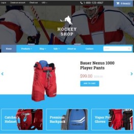 Hockey Free Shopify Theme # 183670