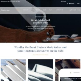 Knives store Free Weapons Store Clean Shopify Theme # 183672
