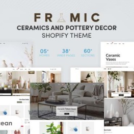 Framic Ceramics Pottery Decor Shopify Theme # 185003