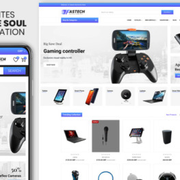 Fastech The Electronics Theme Shopify Theme #185659