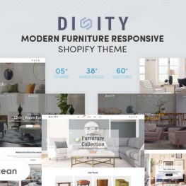 Dinity Modern Furniture Shopify Theme # 185772