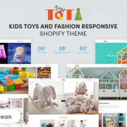 Toti Kids Toys Fashion Shopify Theme # 185872