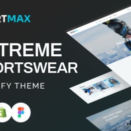 SportMax Responsive Extreme Sportswear Shopify Theme #186146