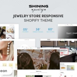 Shining Jewelry Store Shopify Theme # 187134