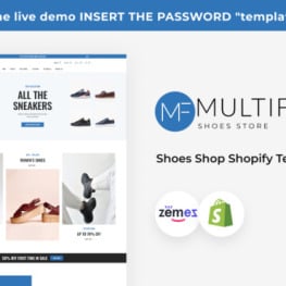 Multifly Brand Shoes Shopify Theme #187250