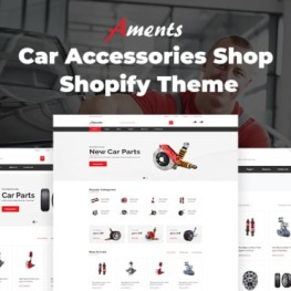 Aments Car Accessories Shop Shopify Theme #187513