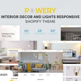 Powery Interior Decor Lights Shopify Theme # 187943