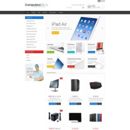 Free Computers eCommerce Shopify Theme # 190221