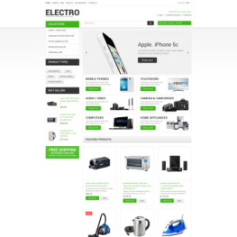 Free Electronics Store Shopify Theme # 190225