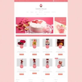 Free Sweet Shop Shopify Theme # 190234