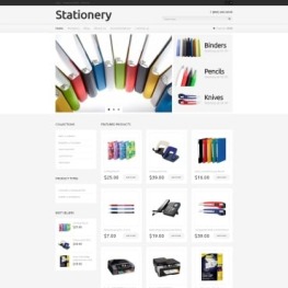 Free Stationery Shopify Theme # 190235