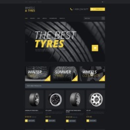 Free Wheels Tires Shopify Theme # 190236