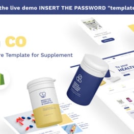 BionCo Store for Supplement Shopify Theme #190354