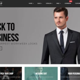 Elegant Office Men s Fashion Shopify Theme #190832